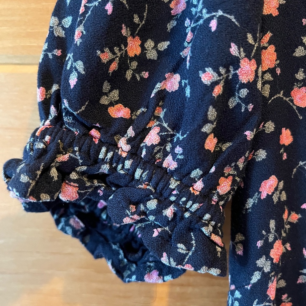 Old Navy Floral Girls Dress Size L 10/12 - Picture 4 of 6